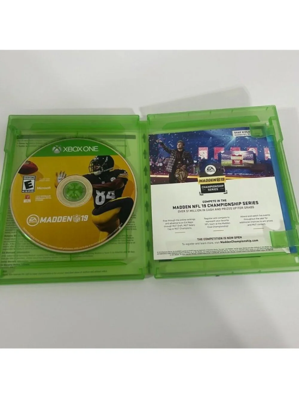Xbox One Madden Lot of 3 NFL 19 + 18 + 17 Deluxe Edition Video Game Complete